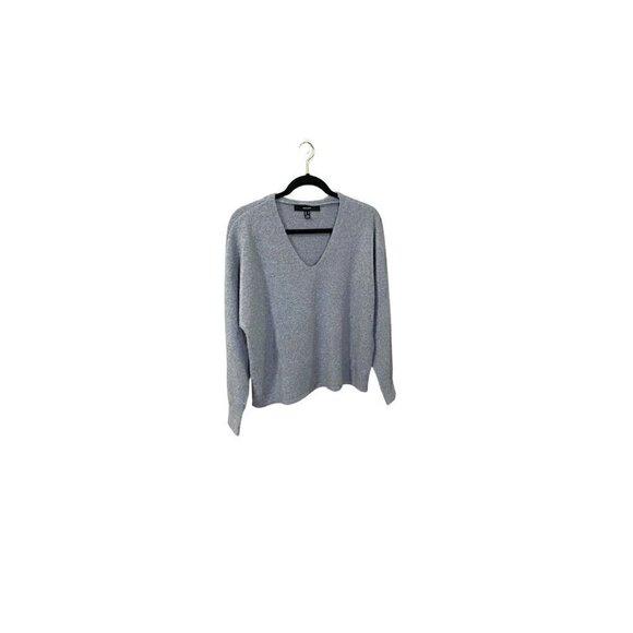 Vero  Moda Blue Grey V neck Sweater - Picture 1 of 4